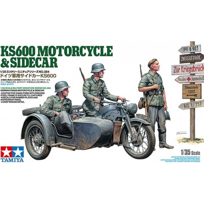 Tamiya KS600 & Sidecar 1:35