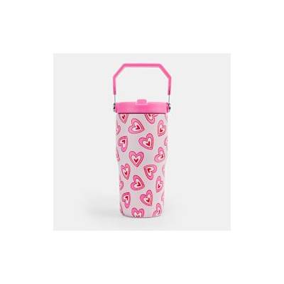 Sentio Бутилка за вода 600ml Pink Hearts