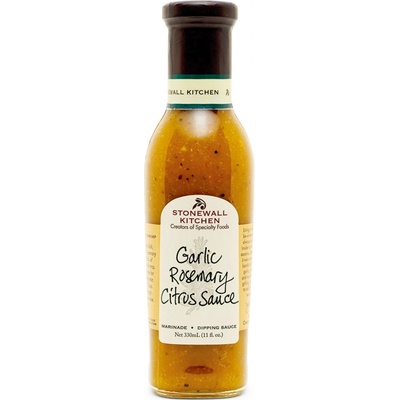 Grilovací omáčka Stonewall Kitchen s česnekem rozmarýnem a citrusy 330 ml