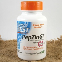 Doctor's Best Doctor’s Best PepZin GI Zinc-L-Carnosine Complex zinok-L-karnozín 120 rastlinných kapsúl