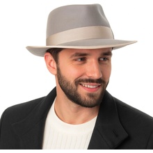 Mayser Fedora Bogart Mio šedá