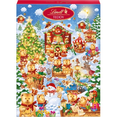 Lindt TEDDY Adventní kalendář Zimní pohádka 170g