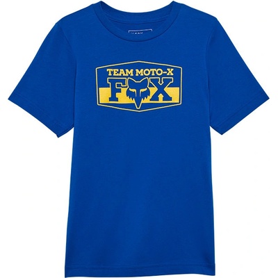 Fox Yth Team Ss Tee Blue