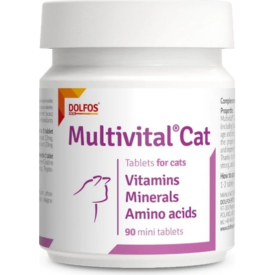 Dolfos Multivital Cat 90 mini tbl. – Zbozi.Blesk.cz