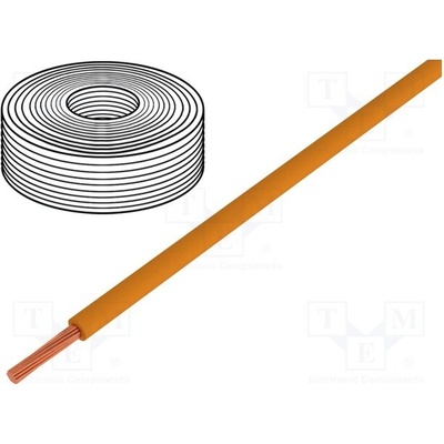 Donau Elektronik 175-017 0,75mm2 PVC oranžová 300V 10m