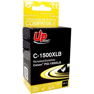 Compatible Мастилница UPRINT PGI1500 Canon, Черен (LF-INK-CAN-PGI1500B-XL-UP)