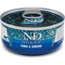 N&D cat Natural Tuna Shrimp 70 g
