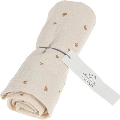 Nanami Swaddle Heart Cream Sand