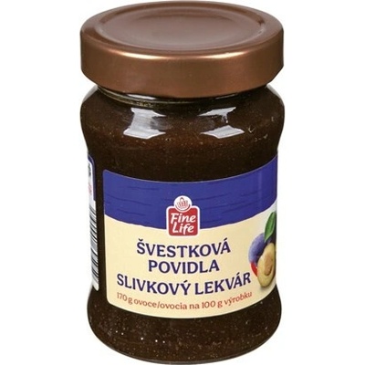 Fine Life Slivkový lekvár 340 g