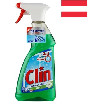 Clin Windows & Glass na okná rozprašovač Apple 500 ml
