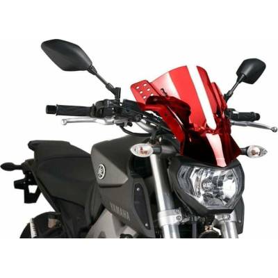 Plexi štít PUIG RAFALE 6894R červená