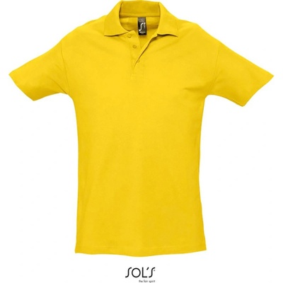 Sol´s Collection polokošile Spring II krátký rukáv COT-25136221001 zlatá