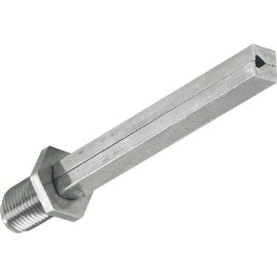 Umakov Hriadeľ ku kľučke s guľou otočný 8x8x80mm D0/06-Zn