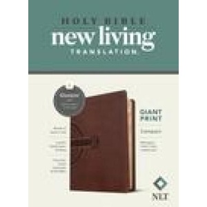 NLT Compact Giant Print Bible, Filament Enabled Edition (Red Letter, Leatherlike, Mahogany Celtic Cross) | Tyndale (ISBN: 9781496460585)
