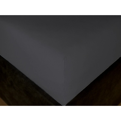 Brotex Jersey prostěradlo Exclusive antracit 80x200