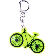 Přívěsek na klíče Profilite BICYCLE Reflexní reflexní neon