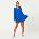 Be You Дамски комплект Be You Collar Top and Short Co-ord Set Womens - Cobalt
