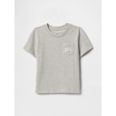 GAP Baby tričko Pocket šedá