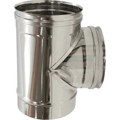 ArtKamin Димоотводен Тройник 90° - Ф80 (t90ibi)