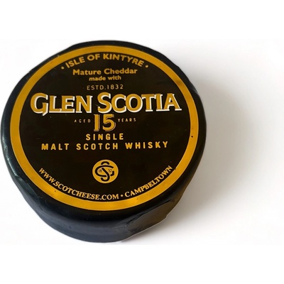 Isle of Kintyre Glen Scotia Baby Cheddar s příchutí single malt whisky 200 g