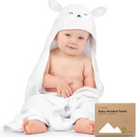 KeaBabies Бебешка Хавлия с качулка От Органичен Бамбук Агънце KeaBabies