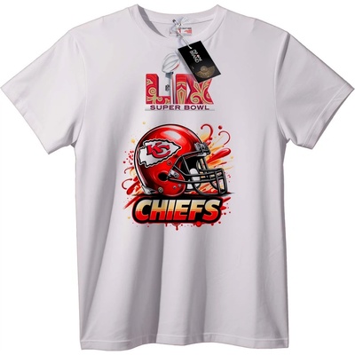 NOONEBRAND Тениска Chiefs Super Bowl LIX - 2XL, Black
