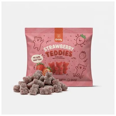 GRIZLY Strawberry Teddies 100 g