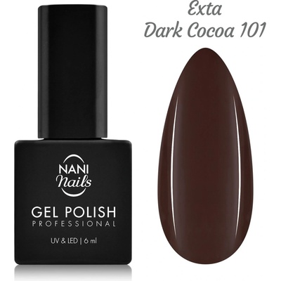 NANI gél lak Extra Dark Cocoa 6 ml