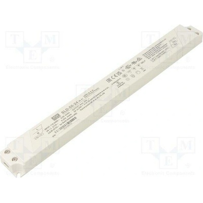 MEAN WELL SLD-50-24 Napájecí zdroj: spínaný; LED; 50W; 24VDC; 2,1A; 110÷305VAC; SLD-50