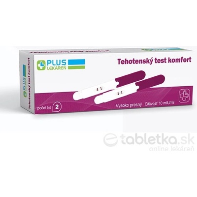 PlusLekáreň Komfort tehotenský test 2 ks