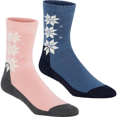 Kari Traa ponožky Kt Wool Sock 2PK modrá