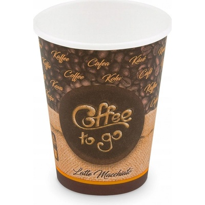 Wimex Papierový pohár ,,Coffee to go,, O90mm 420ml `L: 0,3L 12oz` 50 x WI