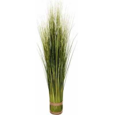 ATMOSPHERA Umělá okrasná tráva s jutovým lemováním, 100 cm