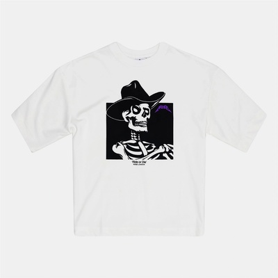 Rose London Тениска Rose London Ride Or Die T-shirt - Off White