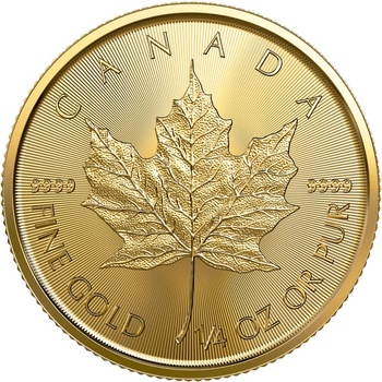 Royal Canadian Mint Maple Leaf Zlatá minca 1/4 oz