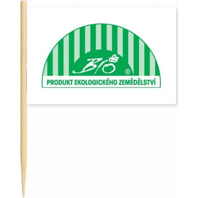 Vlajočka bioprodukt - 3 x 2 cm - min 100 ks