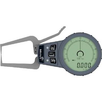 Mitutoyo Digimatic Úchylkoměr s měřicími rameny pro vnitřní/vnější měření IP67 0-15mm 209-926