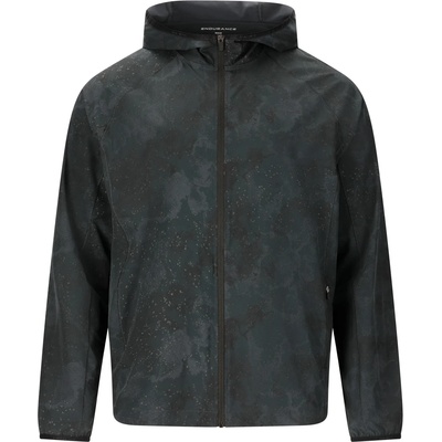 ENDURANCE Мъжко яке за бягане ENDURANCE Braylen AOP Jacket Running jacket - Dark Print (028-0707-0113)