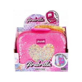 ProNice Make Up Suitcase Girabrilla pink with gold