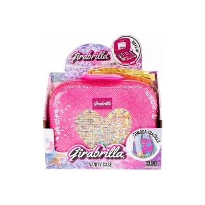 ProNice Make Up Suitcase Girabrilla pink with gold