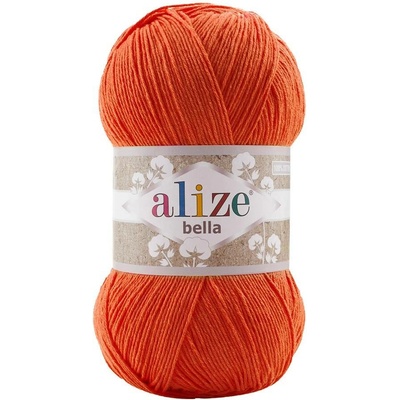 Alize příze Bella 89 rezavě oranžová