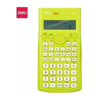 Deli Nature Deli Calculator SCIENTIFIC CALCULATOR DELI 1710A 12 DIGIT GREEN
