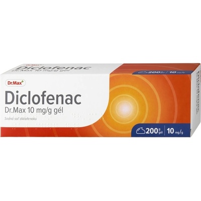 Diclofenac Dr.Max 10 mg/g gél gel, 1 x 200 g
