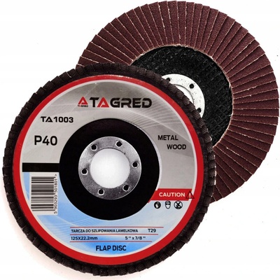 Tagred Lamelový brúsny kotúč 125 mm P40 TA1003