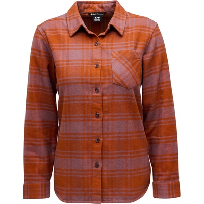 Black Diamond Дамска риза с копчета Black Diamond Women's Project Flannel Shirt - Dark Mauve / Clay (133-0925-0714)