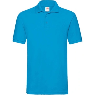 Fruit of the Loom pánska polokošeľa azure blue