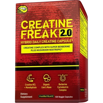 Pharma Freak Creatine Freak 2.0 | Hybrid Daily Creatine Capsule [120 капсули]