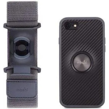 Image 1 of Moshi Running Kit - комплект удароустойчив кейс и спортна лента за ръката за iPhone 8, iPhone 7 (черен)
