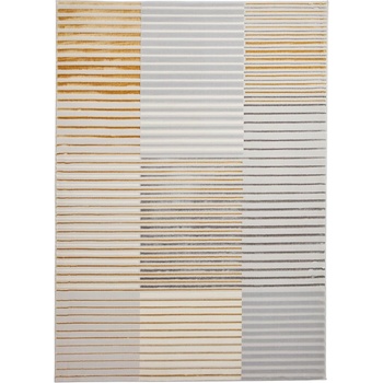 Think Rugs Kилим в светлосиво и златисто 80x150 cm Apollo - Think Rugs (APO2681GRYGLD0815)