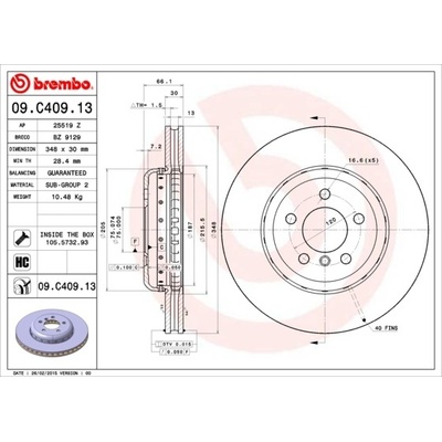 BREMBO 09.C409.13